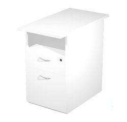 Cassettiera altezza scrivania l 43 x p 80 x h 720 cm fornita smontata