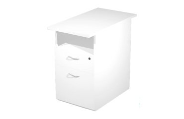 Cassettiera altezza scrivania l 43 x p 80 x h 720 cm fornita smontata