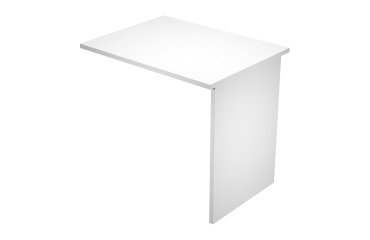 Allungo per scrivania Lione gambe a pannello l 80 x p 60 x h 72 cm