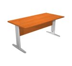 Desk L metal legs depth 80 x height 72 cm