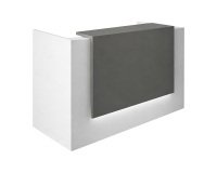 Banque d'accueil compacte L 166 cm Jana