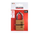 Candado con 4 dígitos Kreator