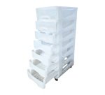 Tour de rangement Whitefurze Storii 7 Tiroirs