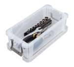 Boîte de rangement plastique 1,3 L WHITEFURZE Allstore