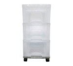 Whitefurze Storii 3-laden opbergunit