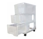 Whitefurze Storii 3-laden opbergunit