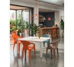 Chaise Saskia - Polypropylène - Usage intérieur et extérieur