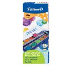 Pelikan Boîte de couleurs gouaches, 12 godets