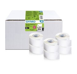 Étiquettes extra-larges 104 mm x 159 mm DYMO LabelWriter - Rouleau de 220 étiquettes - Boîte de 6 rouleaux