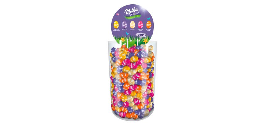 Milka Paaseitjes - assortiment 5 smaken - 2,268 kg