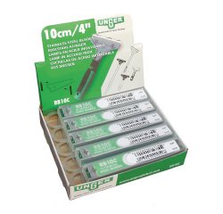 Lames de rechange pour grattoirs de surface Unger - Lot de 10 lames de 10 cm
