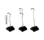 Telescopic dustpan with brush Unger