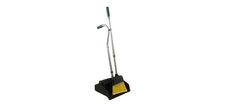 Telescopic dustpan with brush Unger
