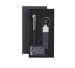 Set penna e portachiavi RPET personalizzabile
