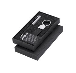 En_set penna e portachiavi rpet personalizzabile