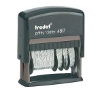 Tampon encreur automatique dateur standard 12 formules Trodat Printy 4817