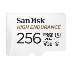 SanDisk High Endurance 256 Go MicroSDXC UHS-I Classe 10