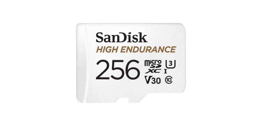 Carte mémoire SanDisk High Endurance 256 Go MicroSDXC UHS-I Classe 10