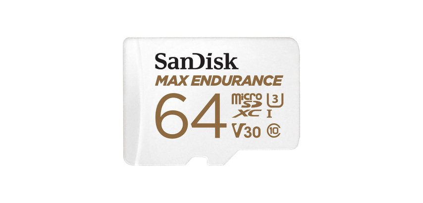 SanDisk Speicherkarte Max Endurance 64 GB microSDXC UHS-I Klasse 10