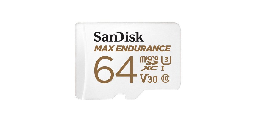 SanDisk Geheugenkaart Max Endurance 64 GB microSDXC UHS-I Klasse 10