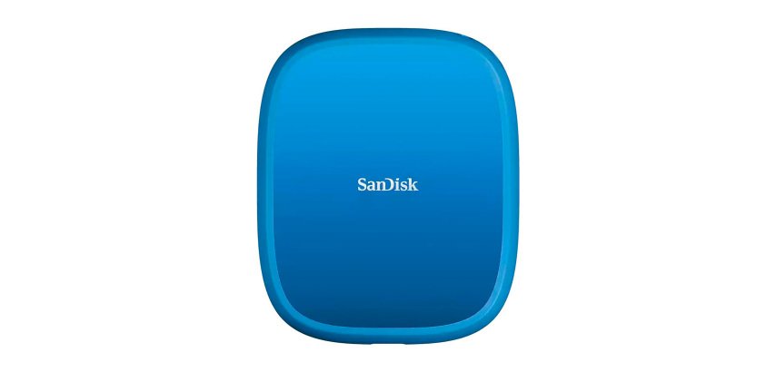 SanDisk disque SSD Externe Creator Phone 1 To – USB-C, bleu