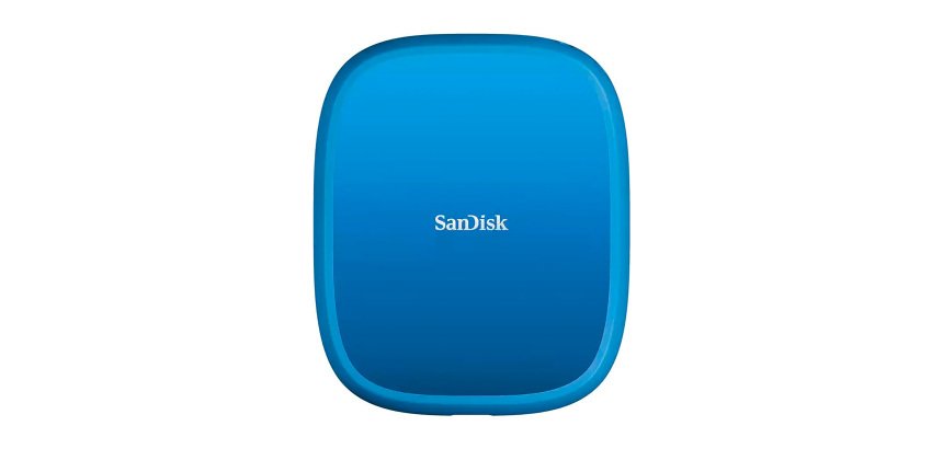 SanDisk External SSD Creator Phone 1 TB – USB-C, blue