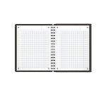 Cuaderno espiral Oxford International Meetingbook A5 - cuadros pequeños - 160 páginas