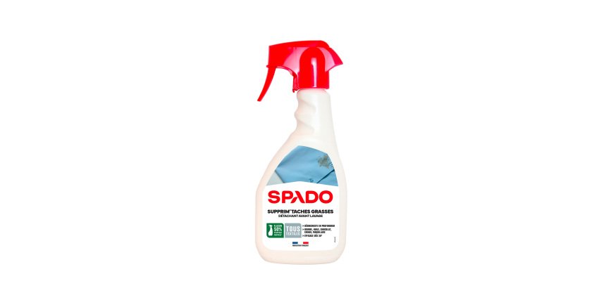 Détachant textiles Spado spécial taches grasses – Spray de 500 ml