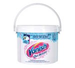 Détachant poudre Vanish Oxi Action Blanc – Seau de 2,7 kg