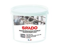 Poudre rénovation vaisselle SPADO – détache et remet à neuf – Seau de 5 kg