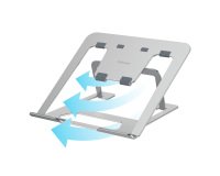 Support ordinateur portable nomade Alumia