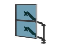 Nl_bras porte-ecrans double vertical platinium