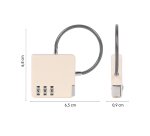 Candado con cierre de combinación MILAN 430 since 1918