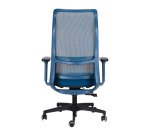 Sedia operativa Panapera schienale in rete base nera