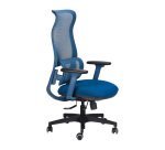 Sedia operativa Panapera schienale in rete base nera