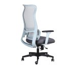 Sedia operativa Panapera schienale in rete base nera