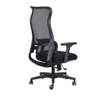 Sedia operativa Panapera schienale in rete base nera