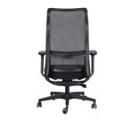 Sedia operativa Panapera schienale in rete base nera