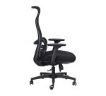 Sedia operativa Panapera schienale in rete base nera