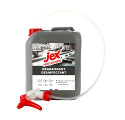 Dégraissant désinfectant JEX Professionnel – Bidon de 5 L
