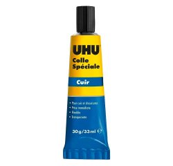 Colle créative UHU pour le cuir 33 ml