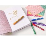 Colle pailletée Glitter Glue UHU couleurs Original - Etui de 6