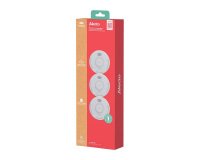 Set of 3 smoke detectors compliant with EN14604 standard