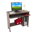 Scrivania portacomputer bordo soft lato utilizzatore l 92 x p 45 x h 76