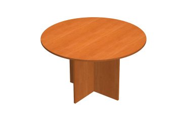 Tavolo riunioni rotondo diametro 120 cm con gambe a croce