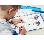 Cuadernos Write&erase tapa dura Fº 80 hojas 4x4 colores vivos Oxford - Pack 4 + 1 GRATIS