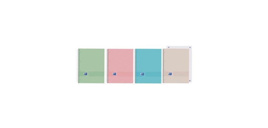 Cuaderno Europeanbook Tapa cartón duro A5+ Liso Oxford&You