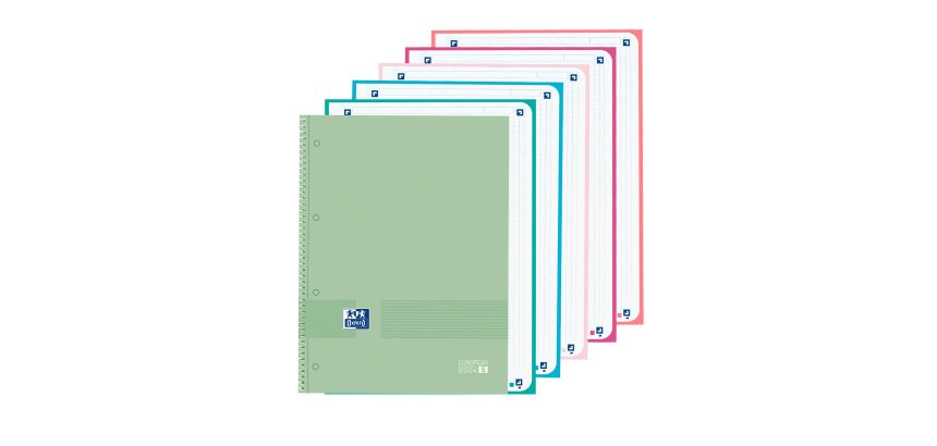 Cuaderno Europeanbook5 Tapa cartón duro A4+ Oxford&You