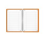 Cahier spirales Oxford Meetingbook - B5 17,6 x 25 cm - blanc ligné - 160 pages