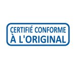 Tampon encreur automatique "Certifié conforme" Trodat Printy 4992 Xprint